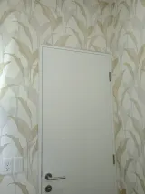 Papel Tapiz Botánico en Baño de Visita