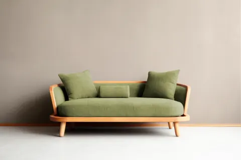 Tela Antifluido Chenille- Verde Spring
