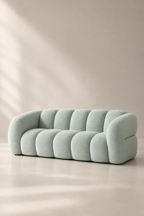 GR2428-27 chenille-Verde Menta